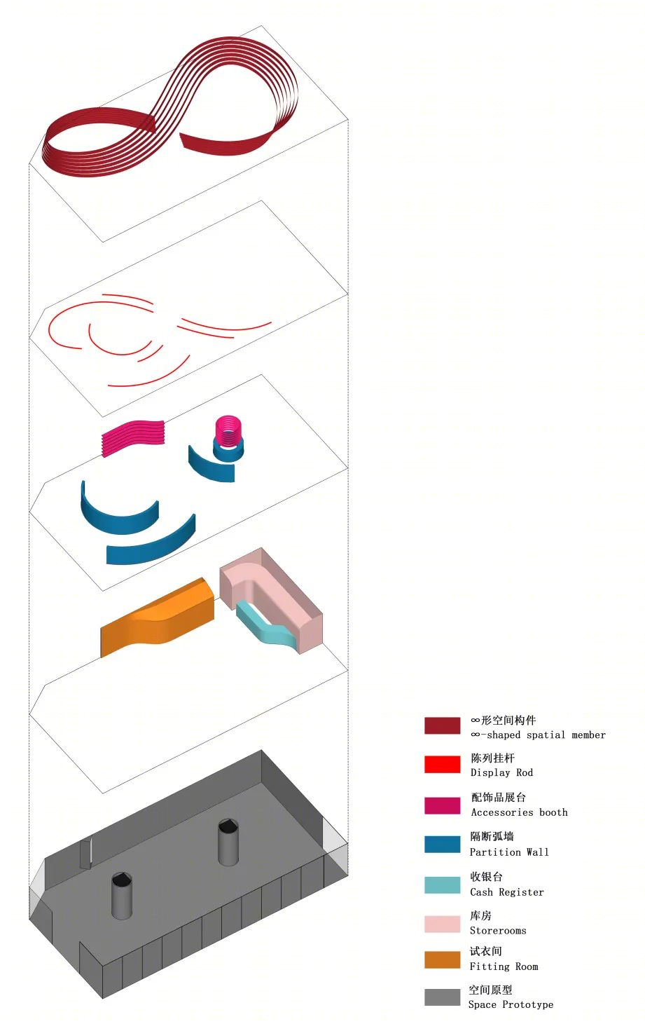 无尽天桥·DOUBLE BOO 精品集合店丨中国北京丨木又寸建筑事物室-34