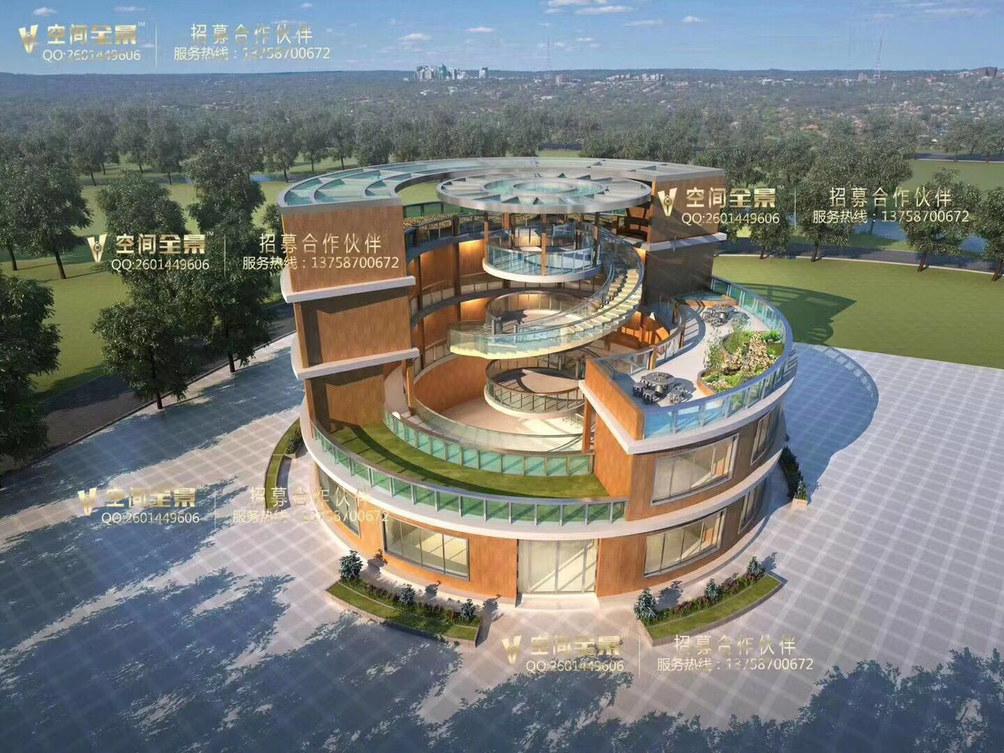 V8 空间表现——现代建筑外立面赏析-8