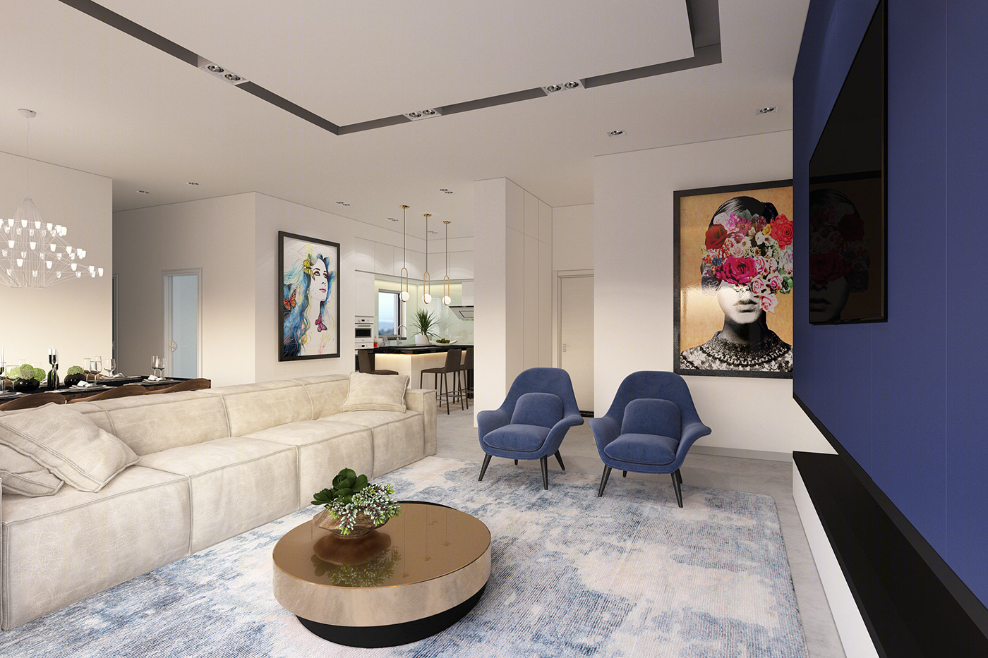 Anastasiya Gushchina丨平层丨Penthouse in USA-5