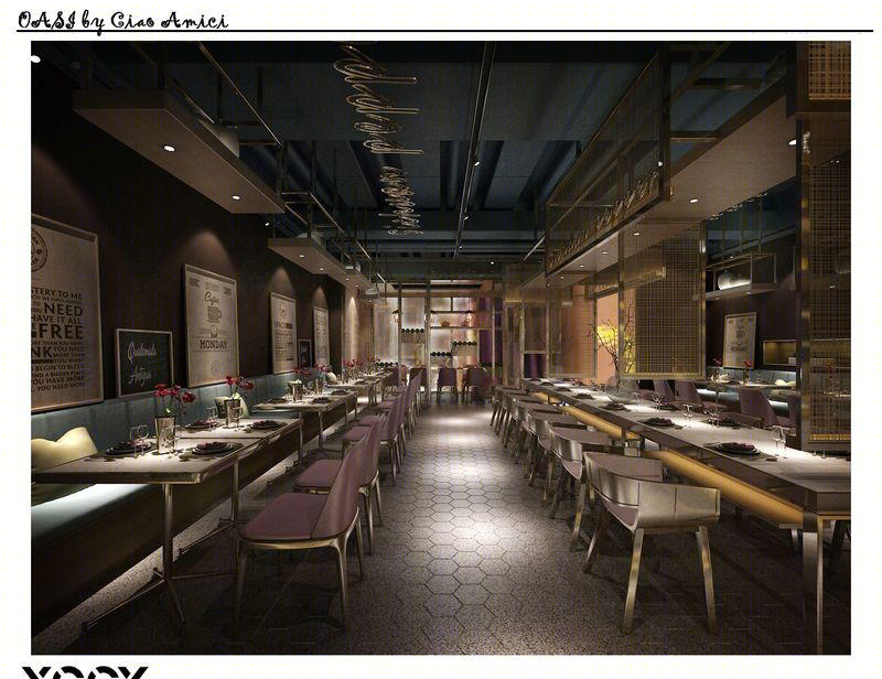 林俊枫丨快餐店丨OASI by Ciao Amici牛排披萨郑州店-3