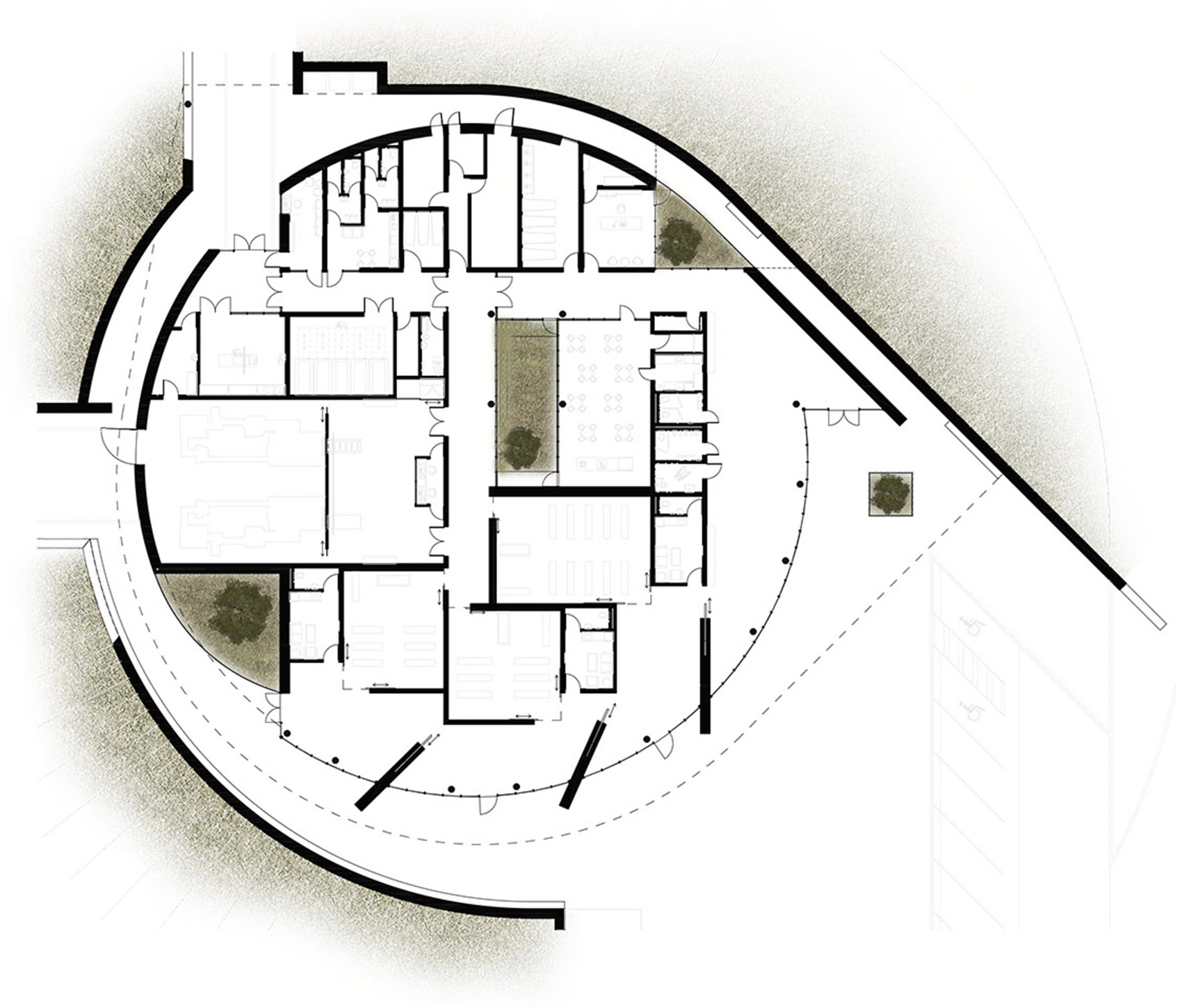 TUMULUS 火葬场丨立陶宛克莱佩达丨AEXN Architects-51