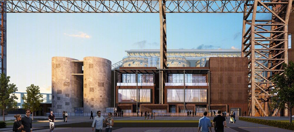 2022 首钢西十冬奥广场——工业遗存与新建元素的有机融合-12