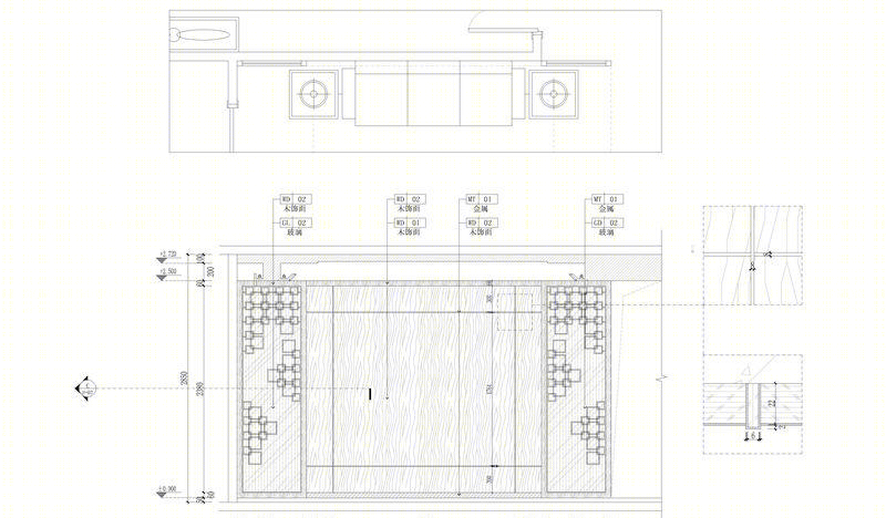 长沙兴汝金城晟府 D 户型新中式样板间-11