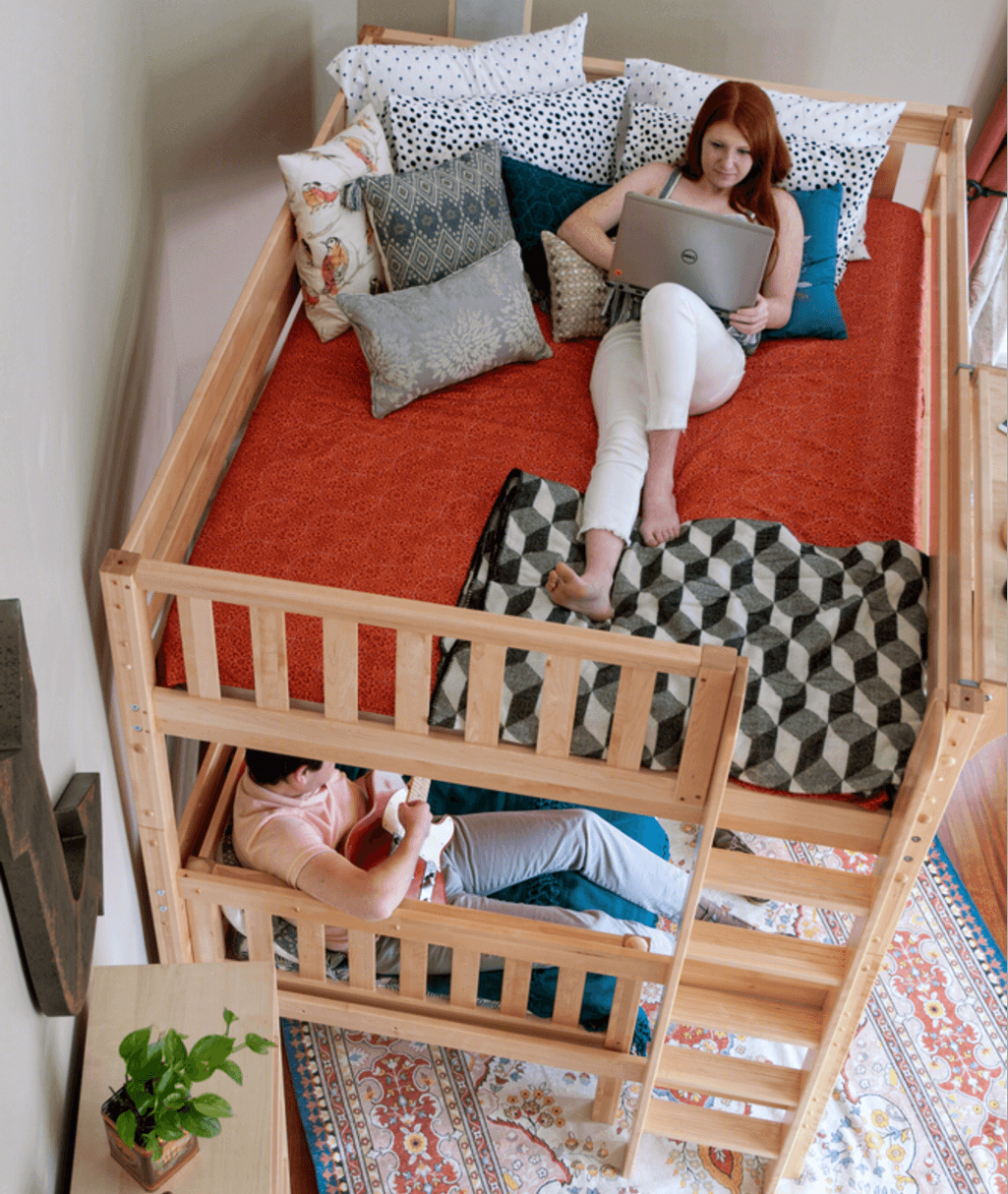 11+ Cool & Creative Queen Bunk Bed Ideas of 2022-1