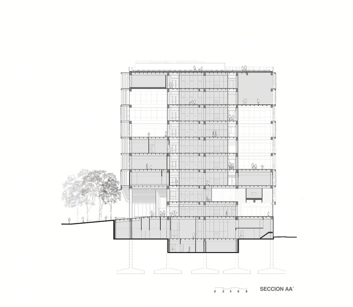 哥伦比亚多功能用途大厦丨OPUS建筑事务所-59