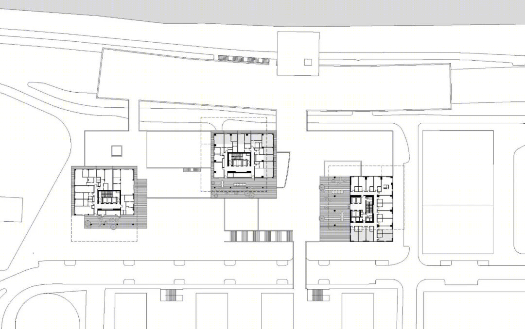 三合一雕塑般住宅公寓丨奥地利丨Henke Schreieck Architects-42