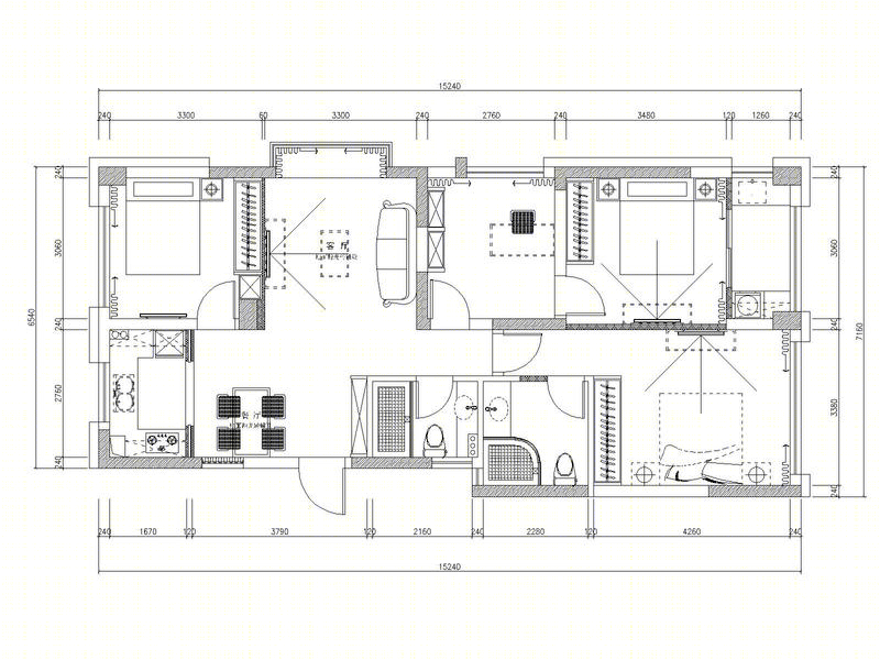 沈如平丨样板间丨杭州郡望府小区样板房-0