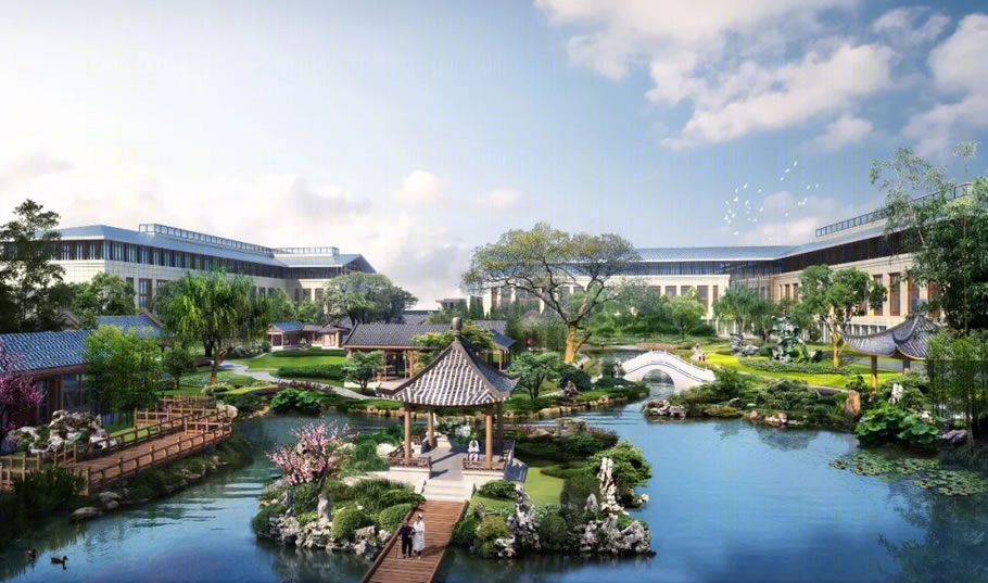 北京大学第三医院秦皇岛医院 · 绿色疗愈花园丨中国河北-68