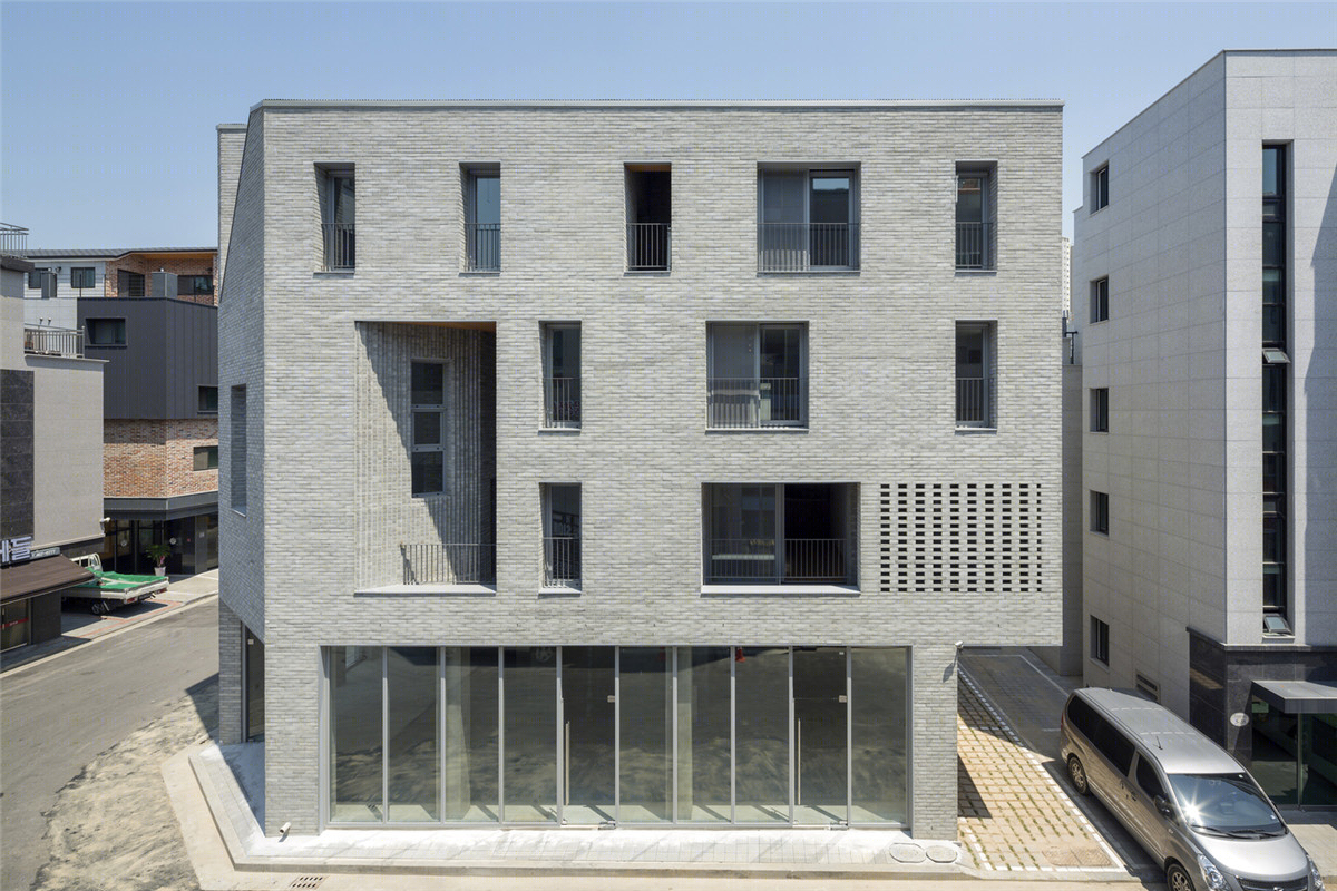 韩国街角住宅-10