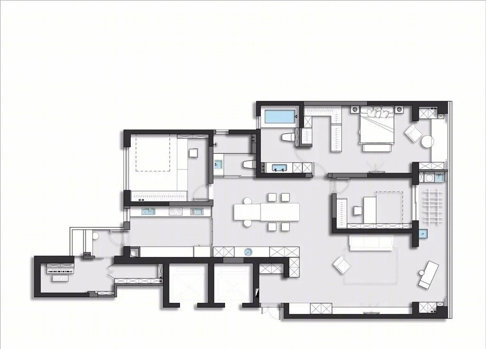 简约艺术空间 · 家庭与自我和谐共生的设计典范丨中国江苏丨春秋空间设计团队-17