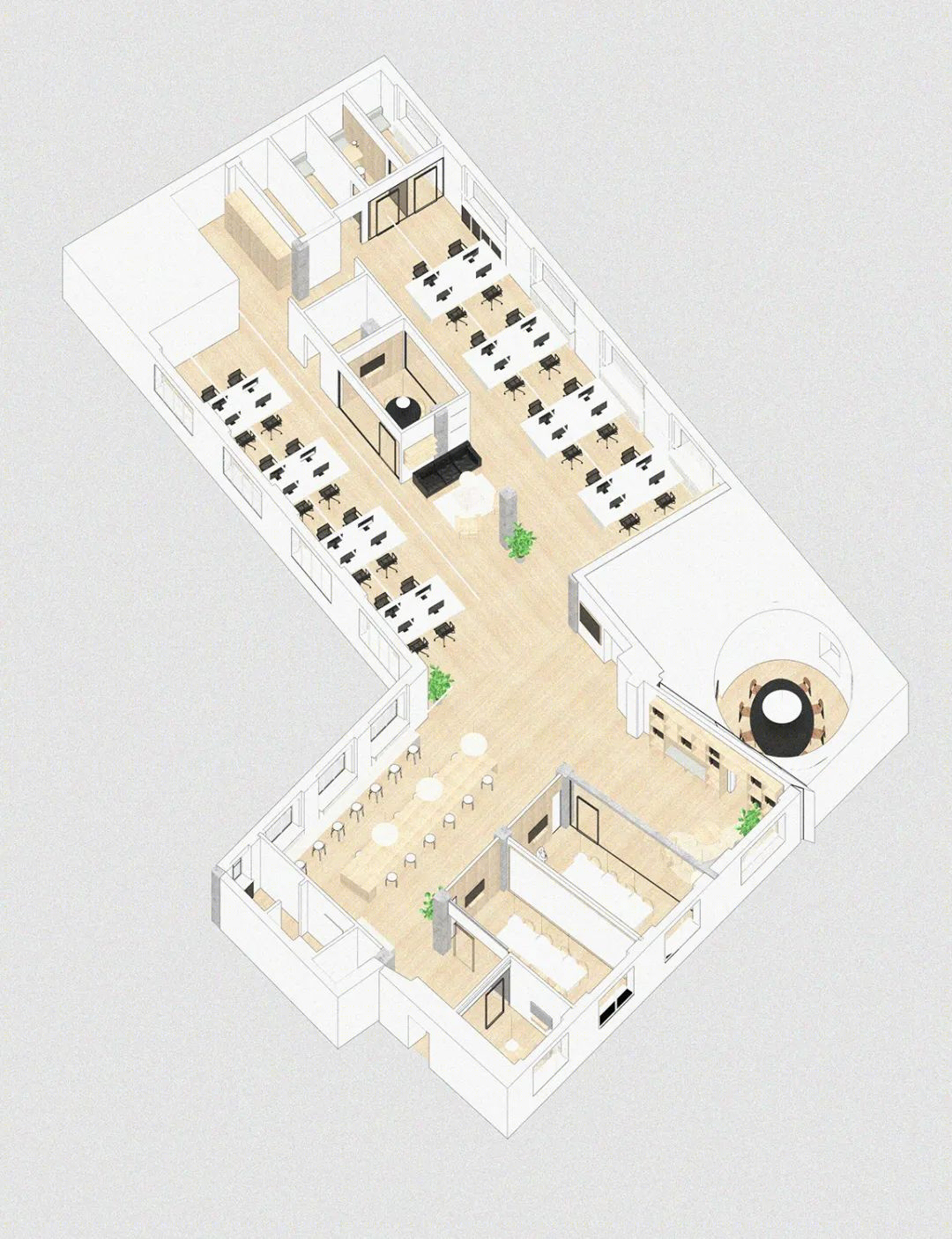 哥本哈根 Work & Co 新办公室,北欧极简美学之作-59