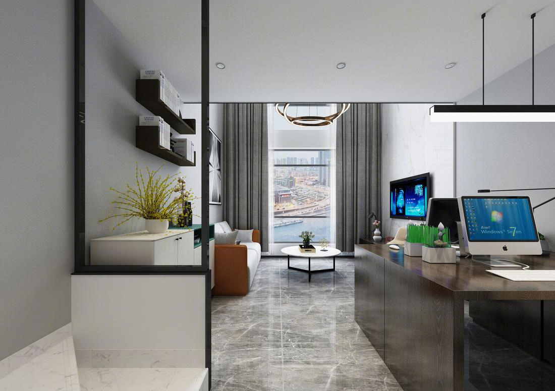 
LOFT家居办公室样板间 -7