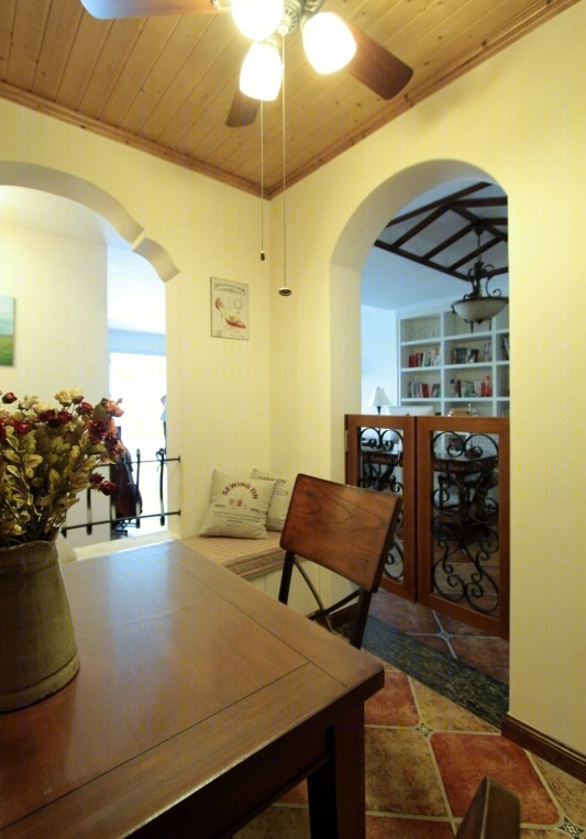 贵阳 120 平米地中海风格平层设计-47