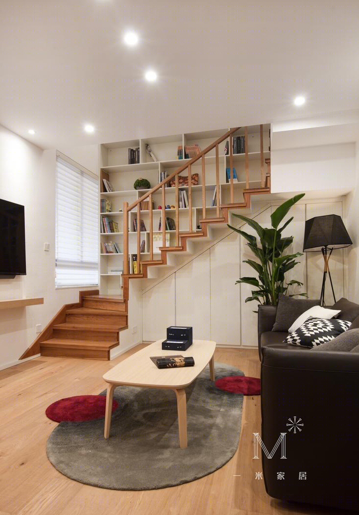 【一米家居】十三步走完的家 90㎡质朴自-19