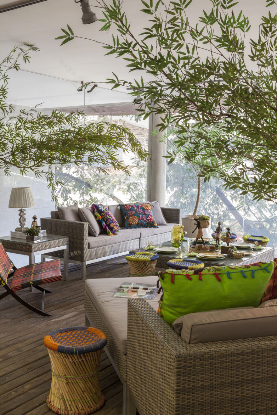 巴西 Deck & Sol 建筑公寓丨Ângela Roldão Arquitetura-32