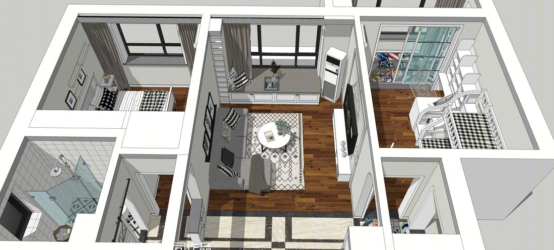 大连万科溪之谷北欧风情-4