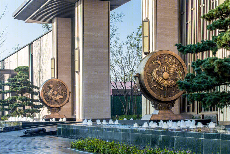 苏州鲁能公馆新中式住宅景观-10
