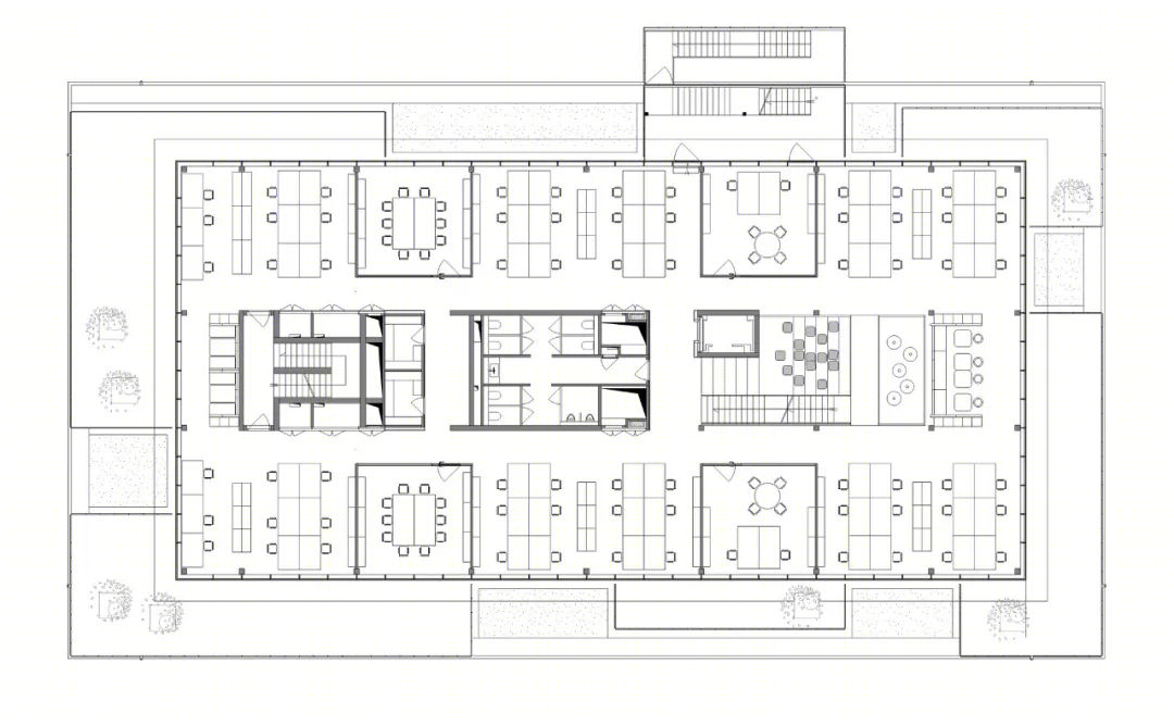 Bertrange 行政大楼丨卢森堡丨Moreno Architecture-40