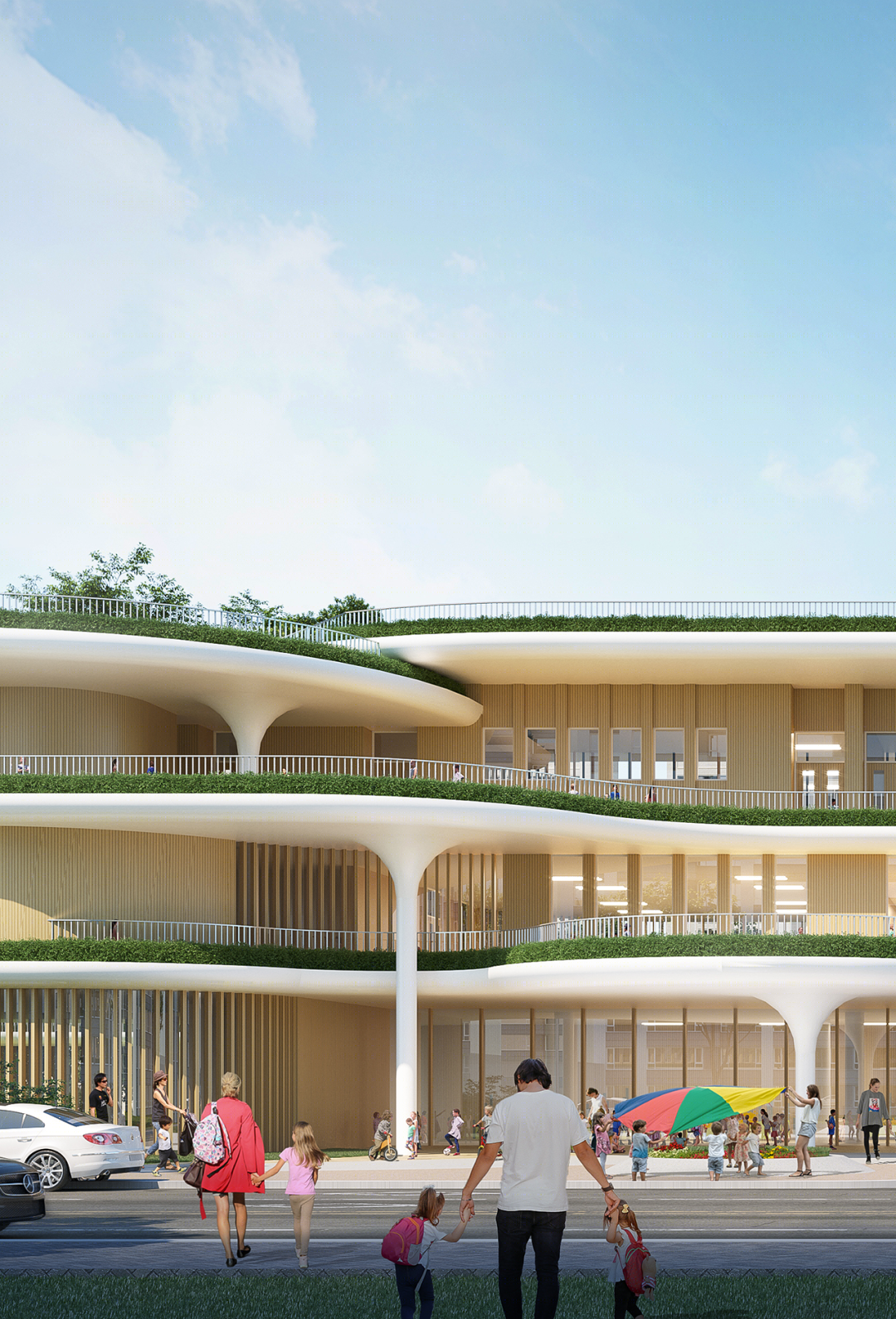 丽水湖畔幼儿园丨中国丽水丨上海思序建筑规划设计有限公司-2