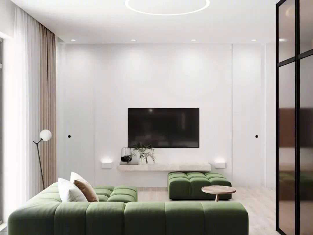 120㎡明斯克现代简约公寓,艺术与实用兼具-15