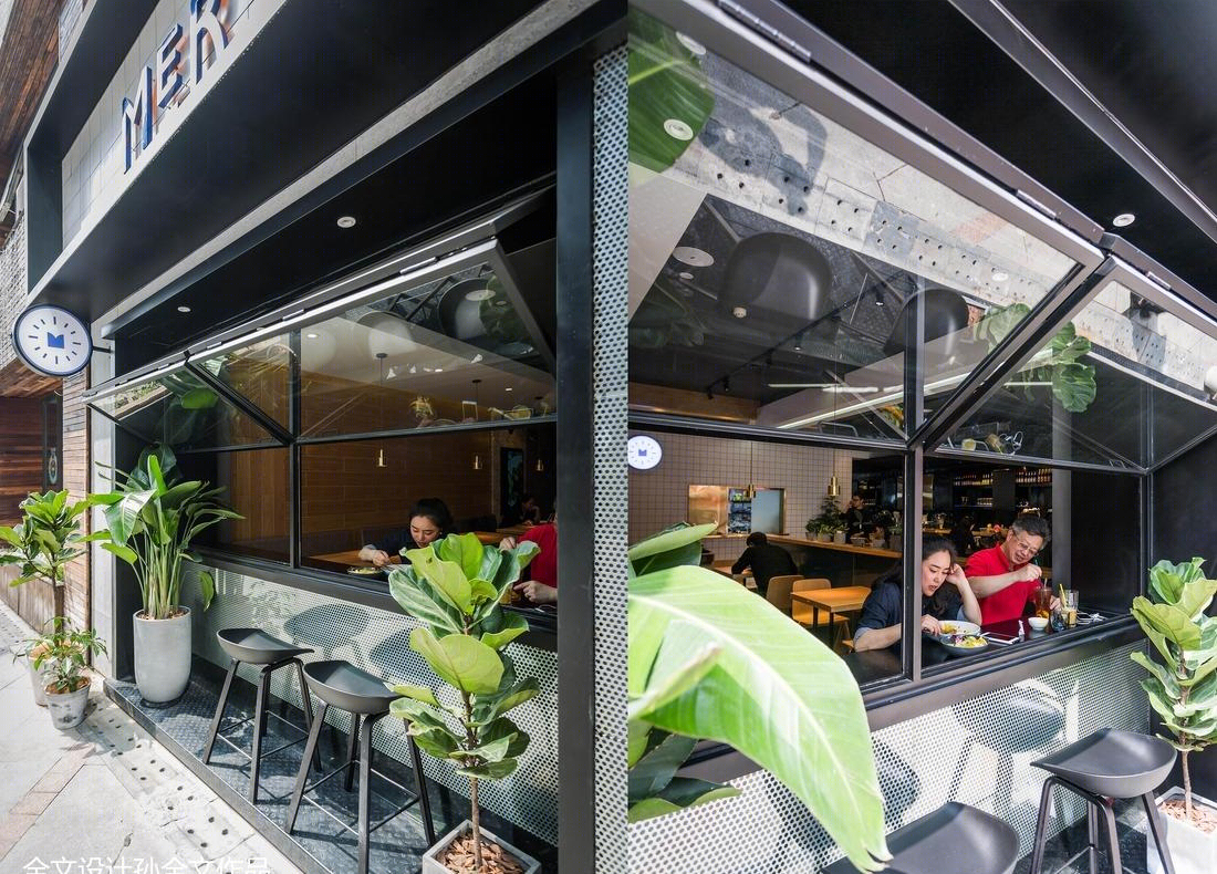 《每天》美式休闲餐厅 | 复古融合现代,打造轻松休闲用餐环境-6