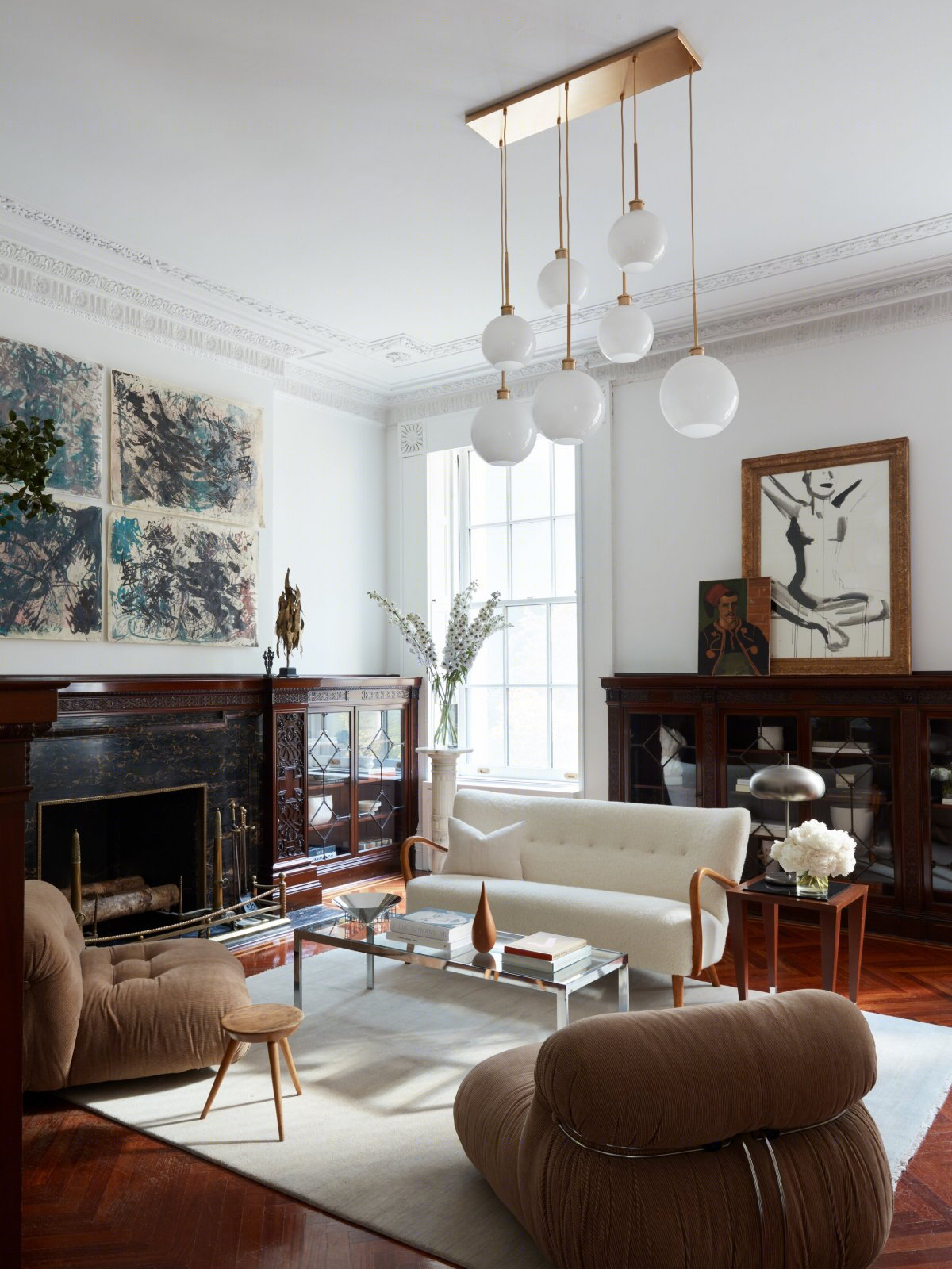 Siriano Interiors 打造纽约曼哈顿中城时尚镇屋-1