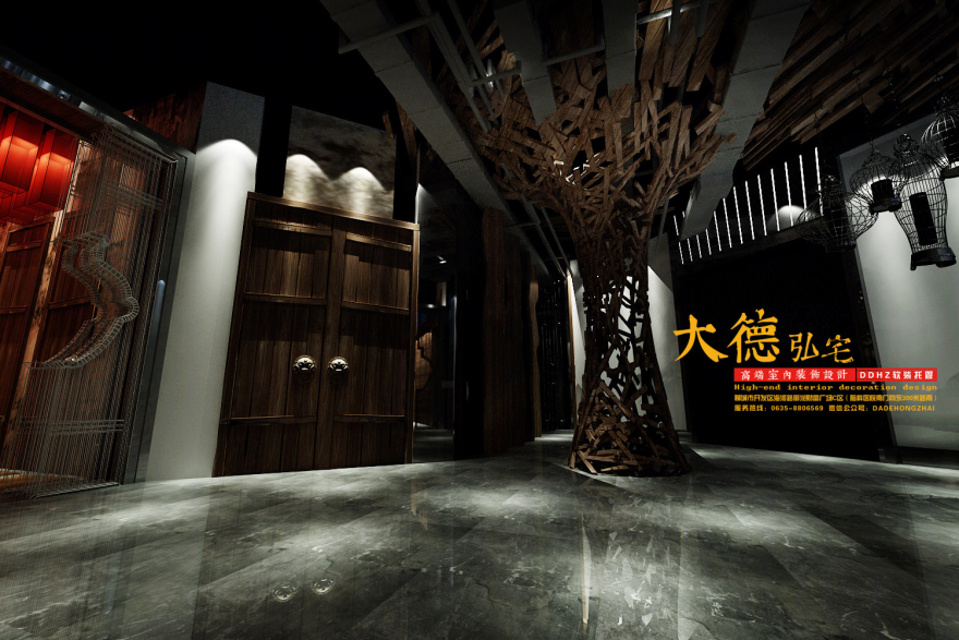 后现代中国风酒店设计惊艳聊城-17