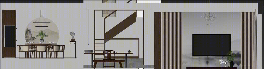 
夏凯&董婉荣 | 东湖官邸禅意新中式设计 -4