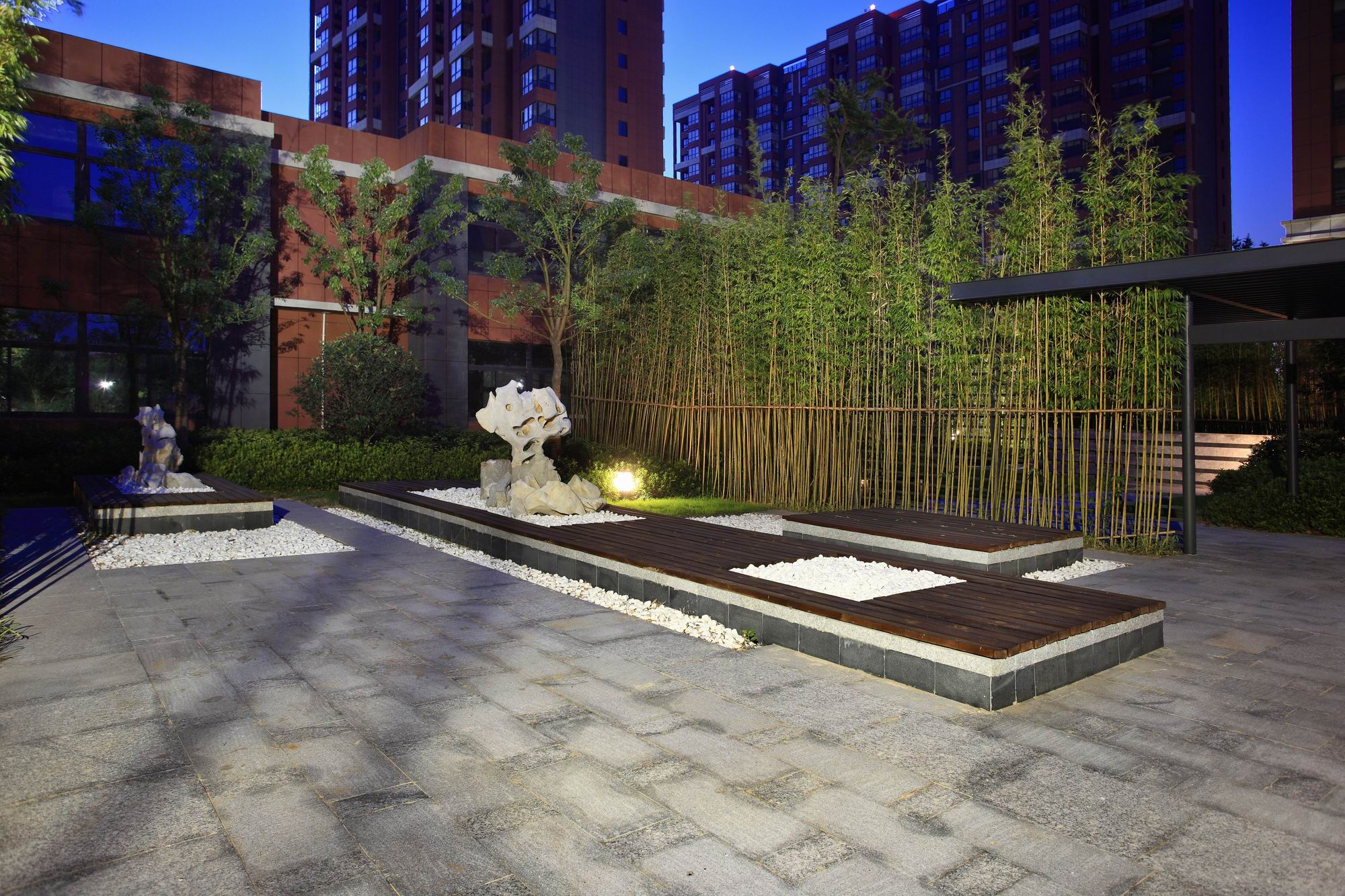 南通炜赋花苑住宅景观-14