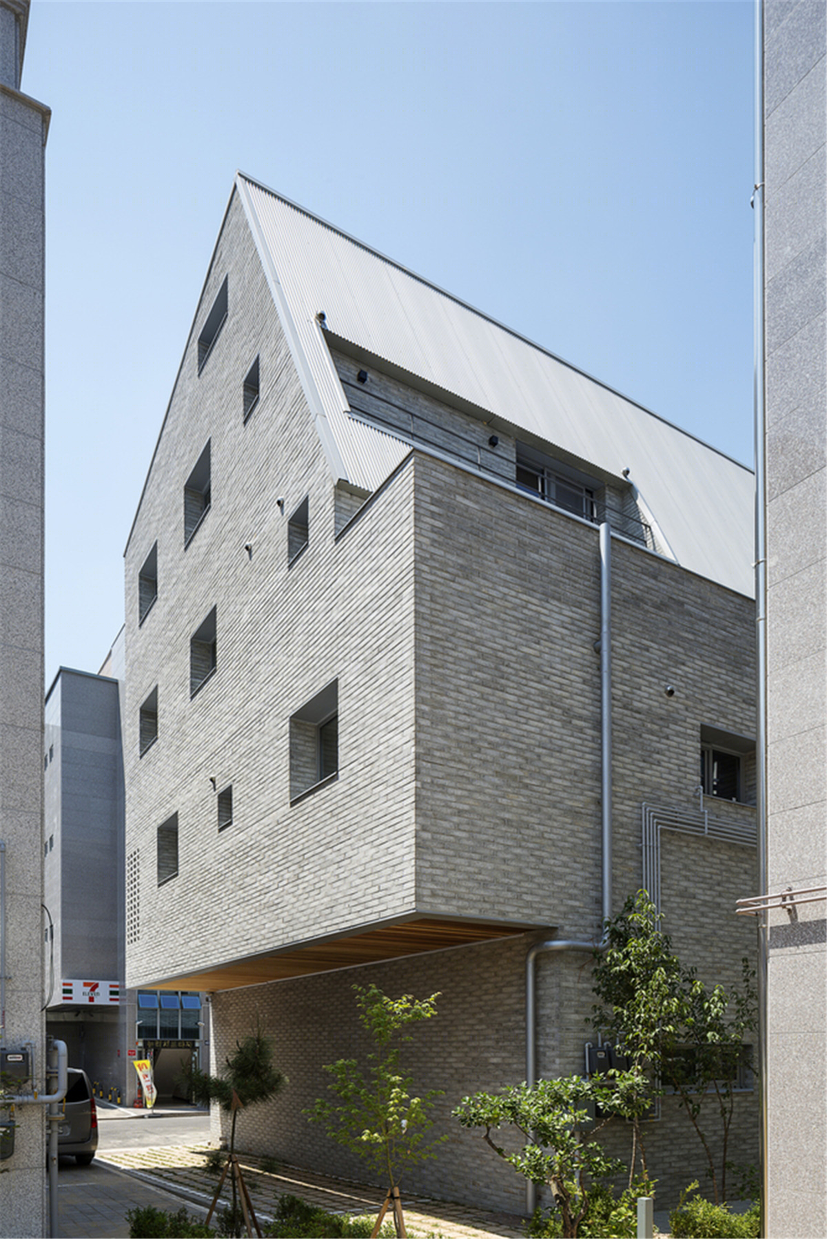 韩国街角住宅-12