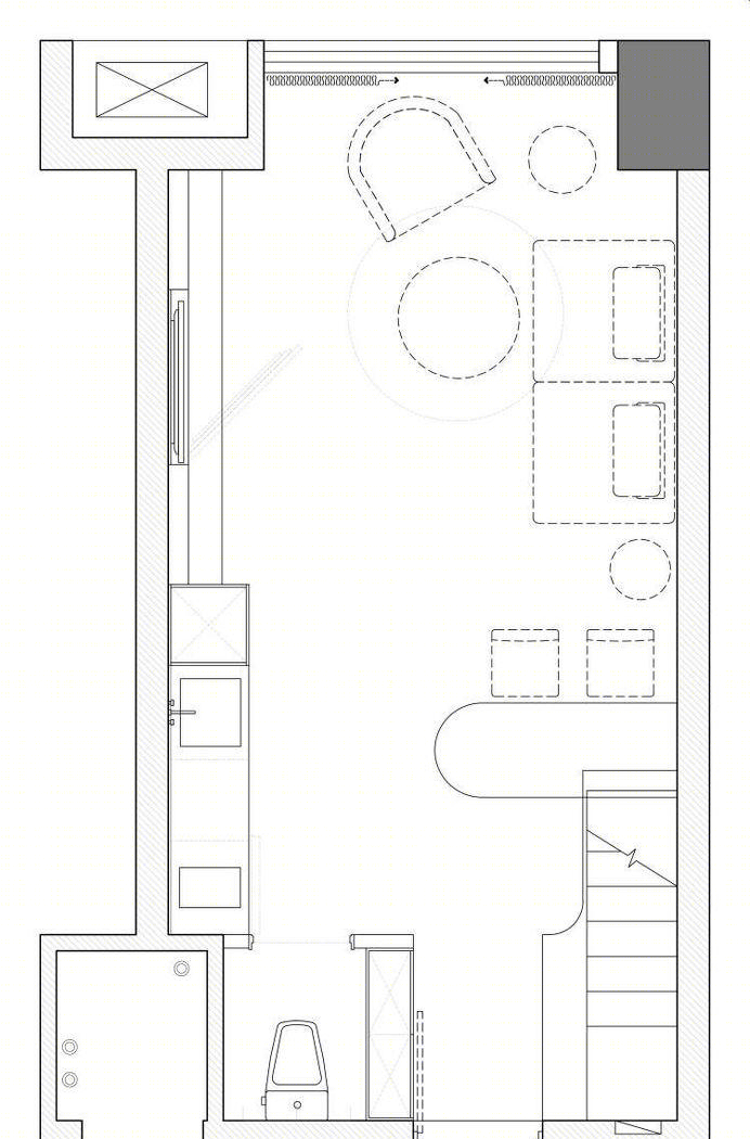 潮文化下的精致 Loft 公寓设计-5