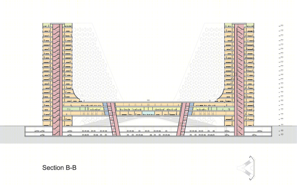 青岛open hand办公楼丨JDS建筑事务所-28