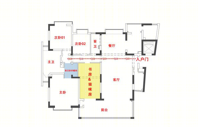 200㎡大平层改造丨中国深圳-0