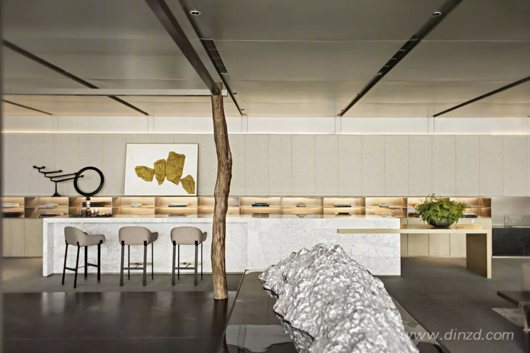 青岛中海樘院售楼处 | 摩登东方的人文空间-61