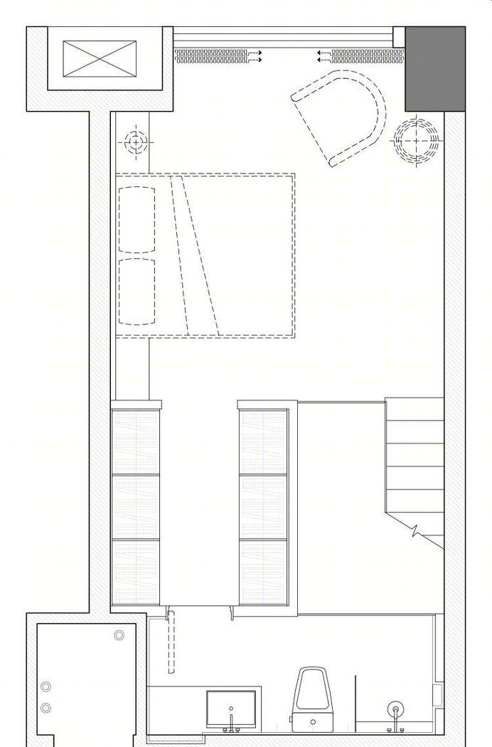 潮文化下的精致 Loft 公寓设计-7