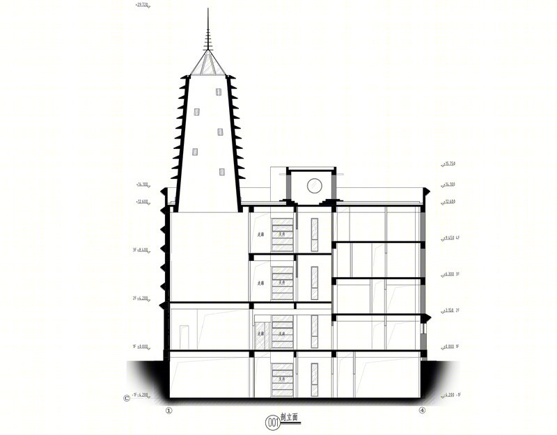 北京宋庄金刚宝座寺——融合多元文化的现代佛教建筑-54