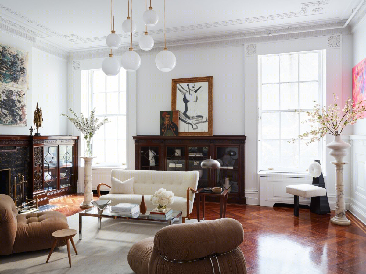 Siriano Interiors 打造纽约曼哈顿中城时尚镇屋-2