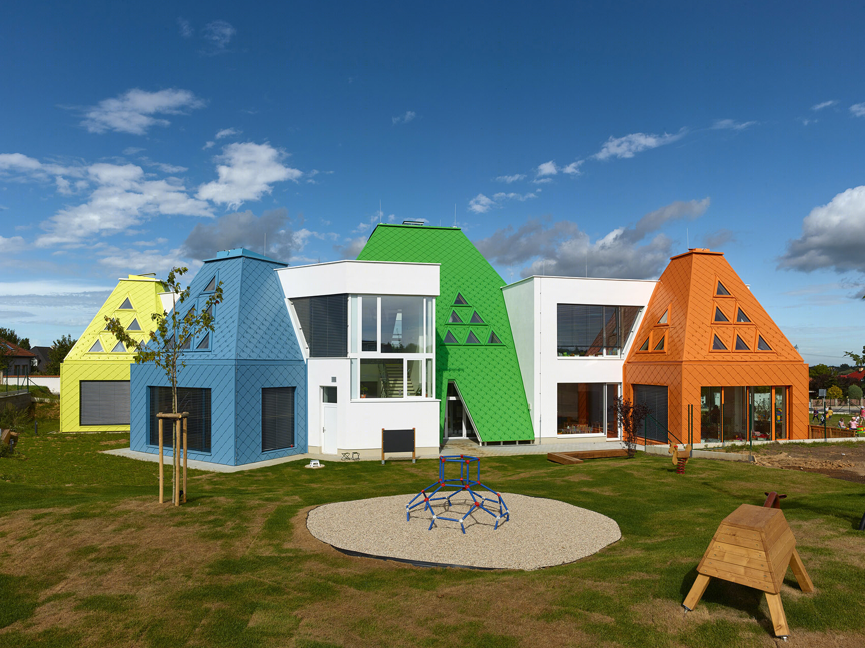捷克 Větrník 幼儿园丨Architektura-4