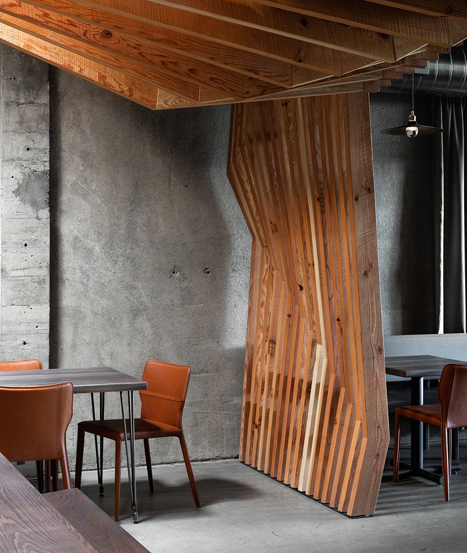 Leftcraft 餐厅 · 别具一格的木构设计丨荷兰埃德丨Graham Baba Architects-20