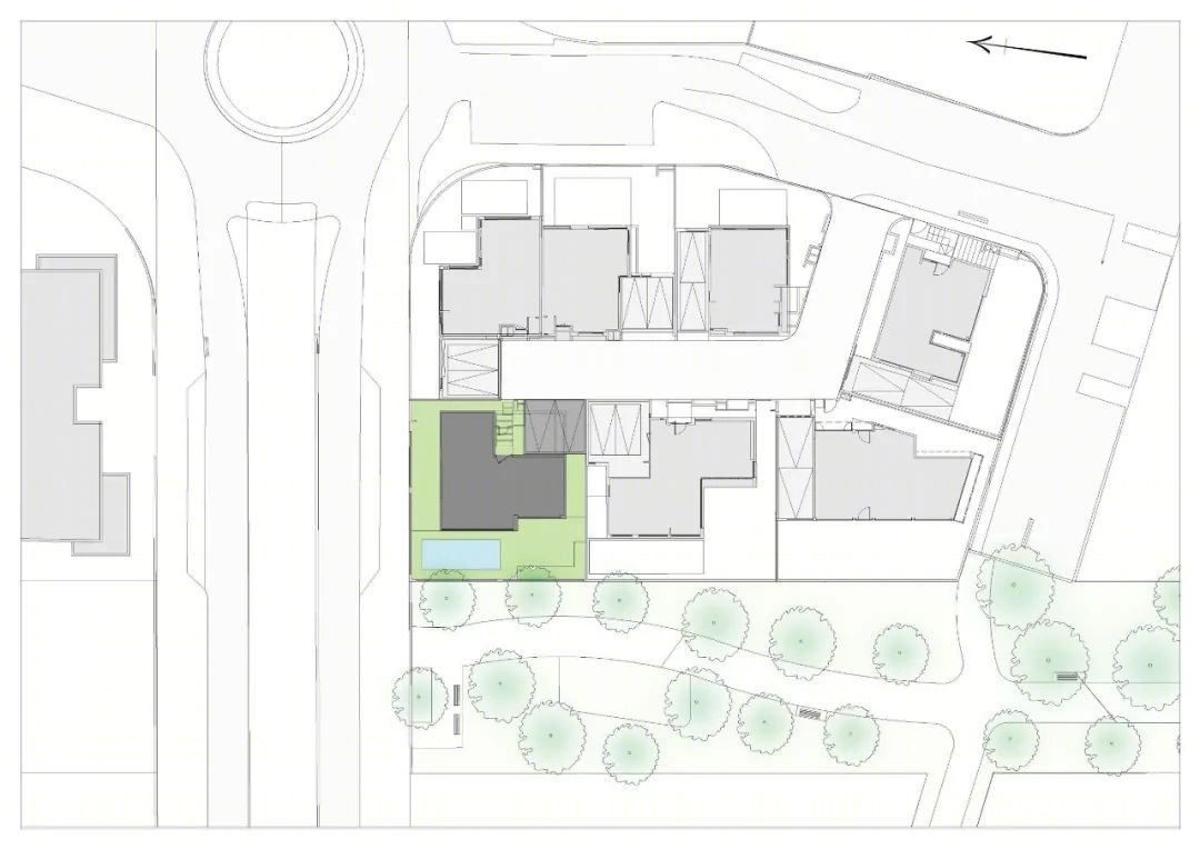 以色列特拉维夫 360㎡极简别墅，私密性与自然共生-58