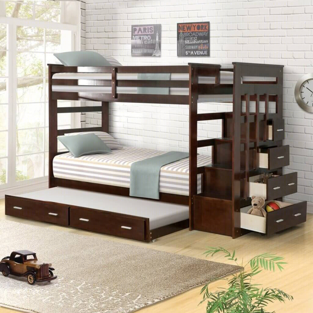 11+ Cool & Creative Queen Bunk Bed Ideas of 2022-5
