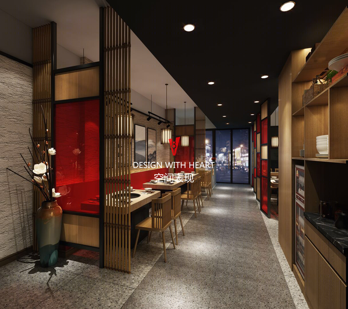 现代工业风餐厅-5