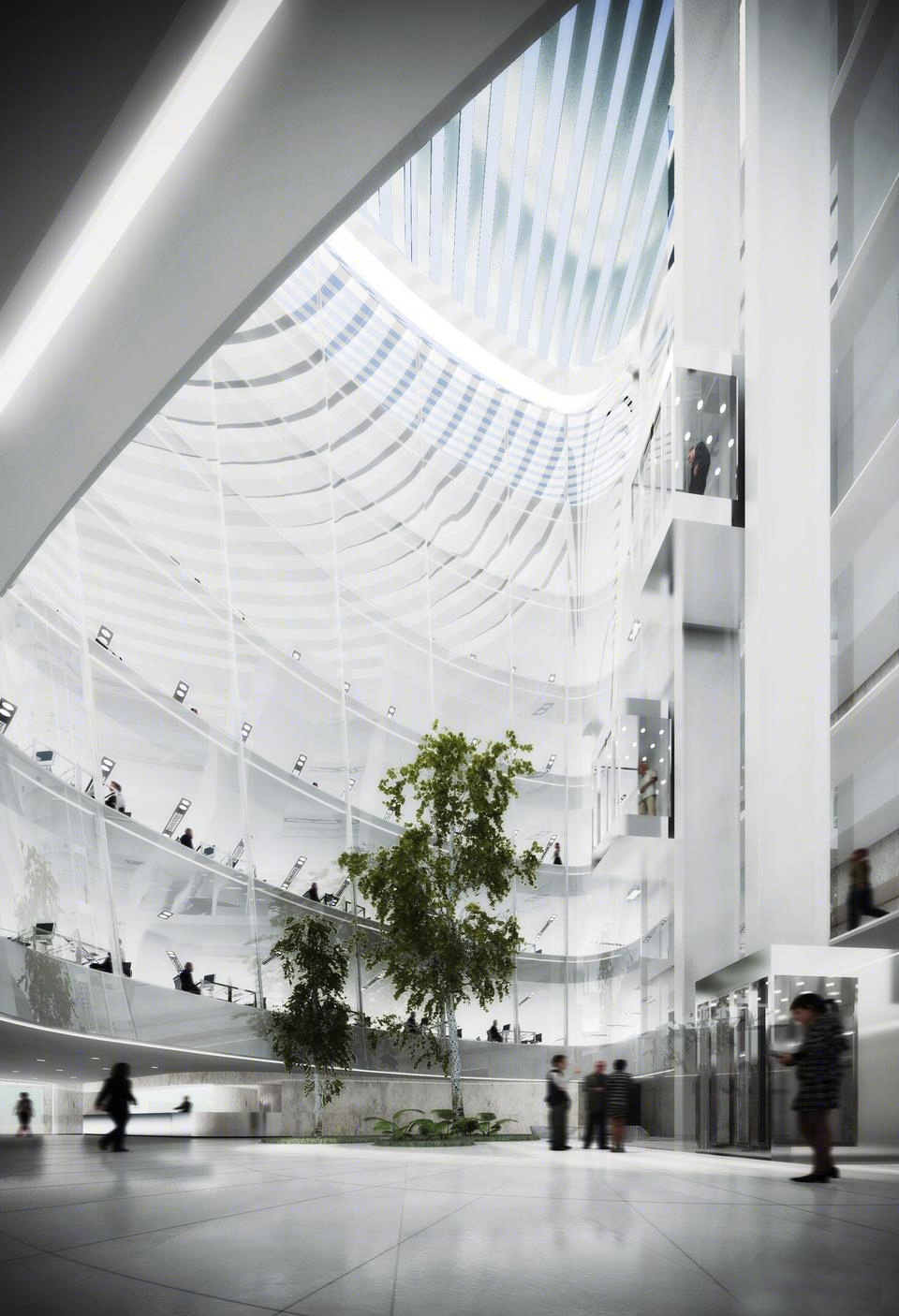 法国巴黎COLAS总部大楼丨IAD,Rafael de La-Hoz Arquitectos-17