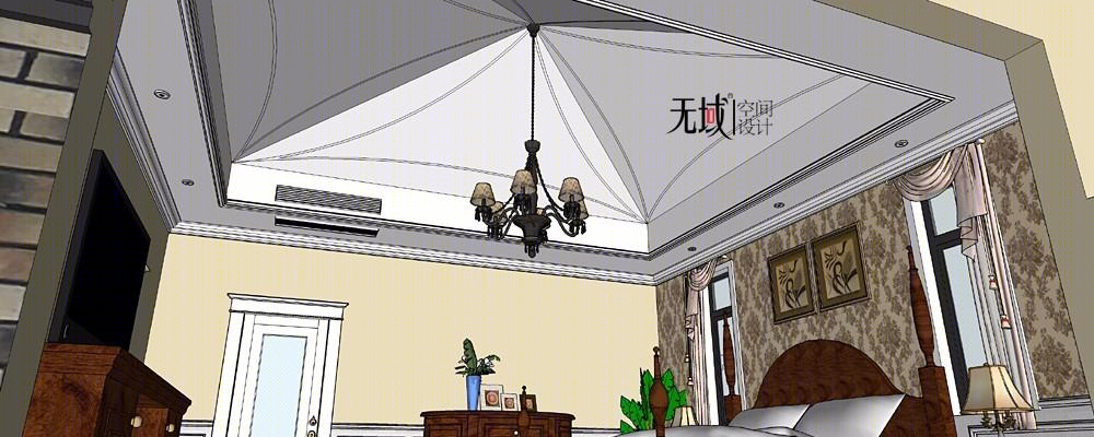 阅唐山水双拼别墅装修设计案例-12