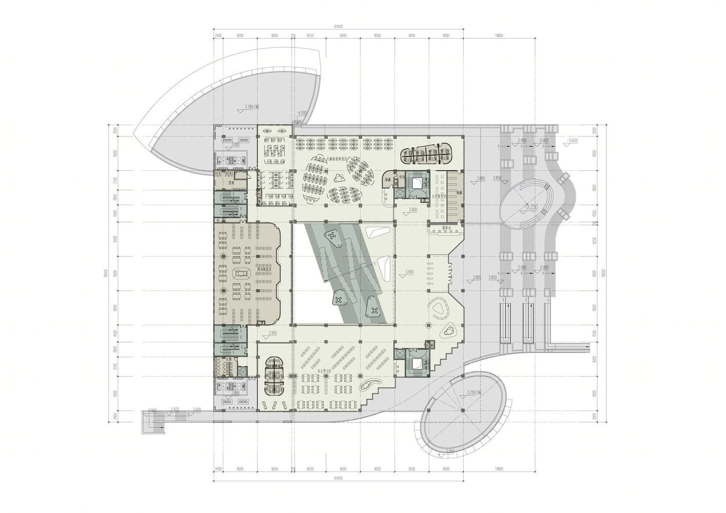 河南新乡医学院三全学院图书馆-26