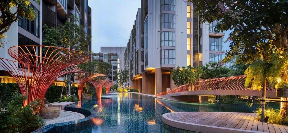 流动竹影 · Kawa Haus 公寓景观设计丨泰国曼谷丨Shma-31
