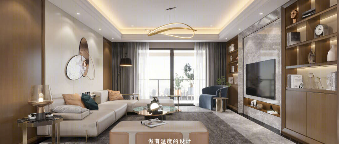 摩卡时光 · 现代雅奢家居空间设计丨中国南宁丨南宁柒颜设计-2