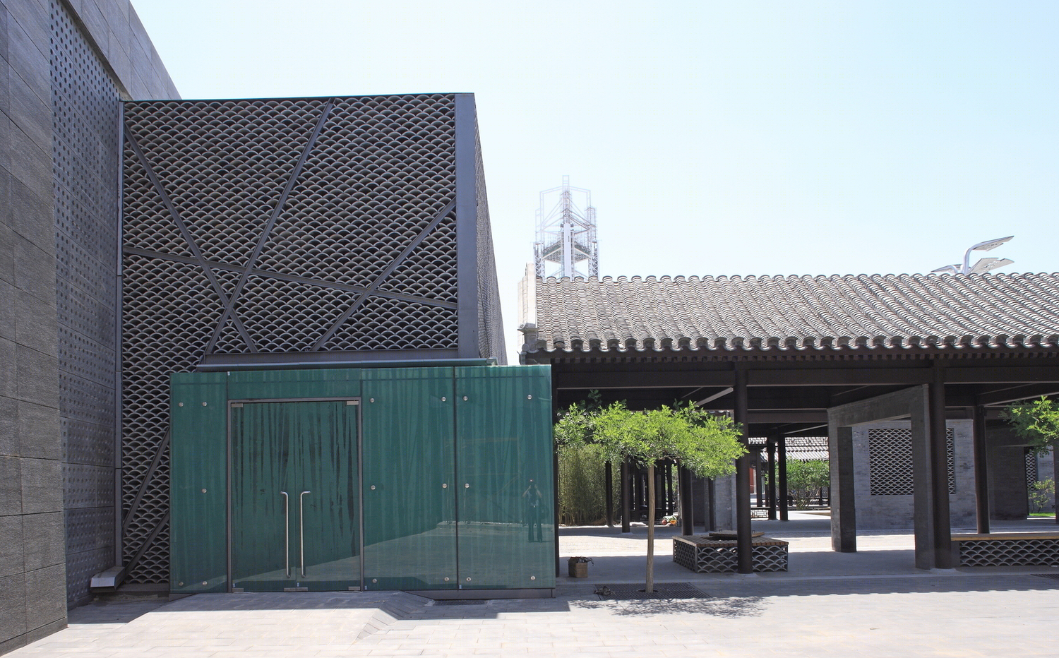 北京奥林匹克下沉花园 · “瓦院”传统与现代的完美融合-9