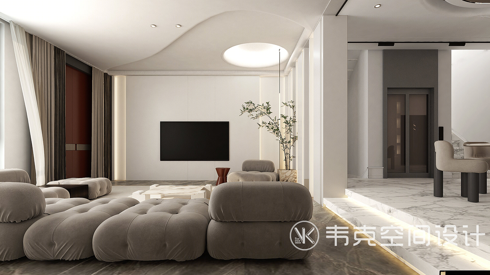 自然光线打造舒适居所丨韦克设计-4
