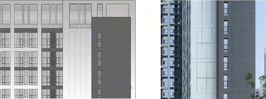 郑州永威金桂苑++ 微棠大厦 | 现代住宅的“线-- 面-体”构成之美-52